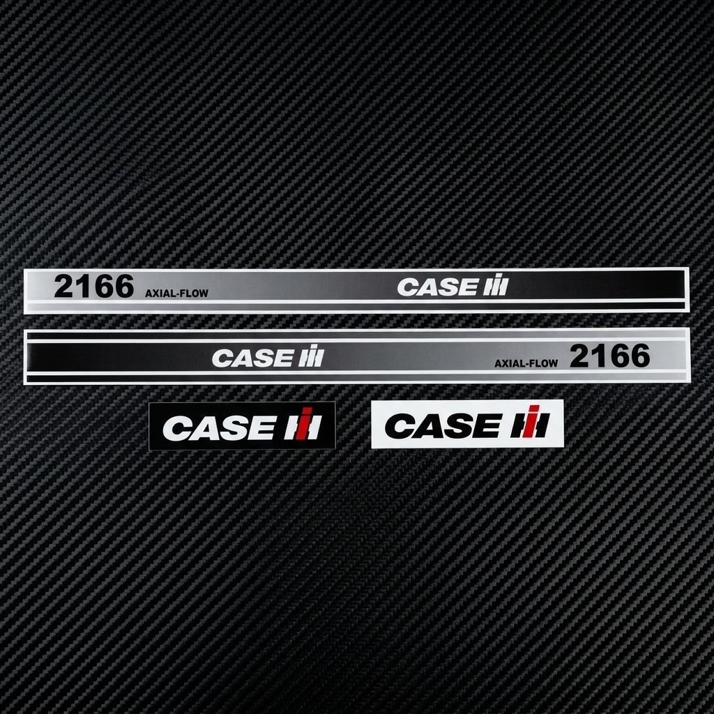 Комплект наклейок для комбайна Case IH 2166 — фото 2