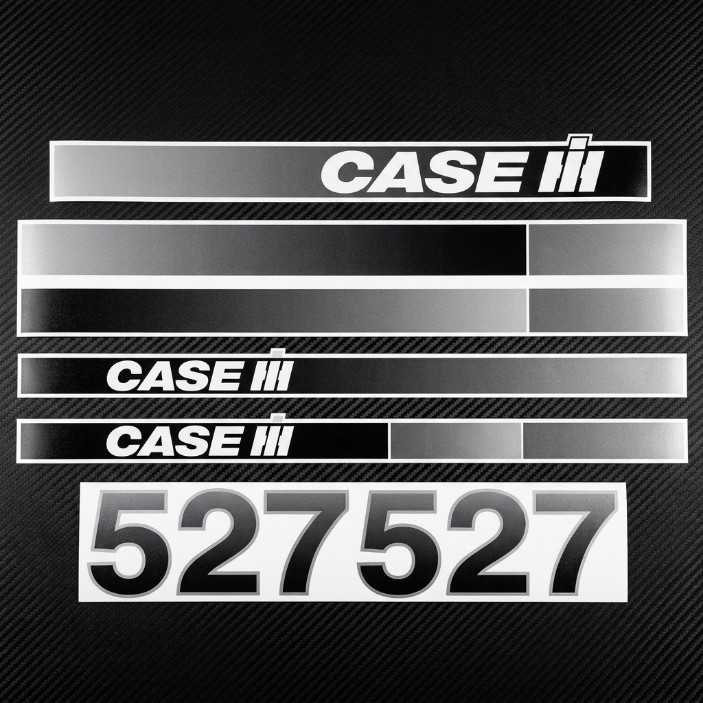 Комплект наклейок для комбайна Case IH 527 — фото 2