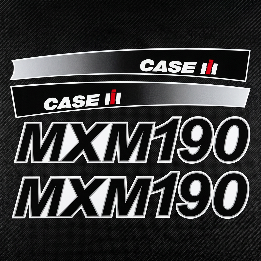Комплект наклейок для трактора Case IH MXM190 — фото 2
