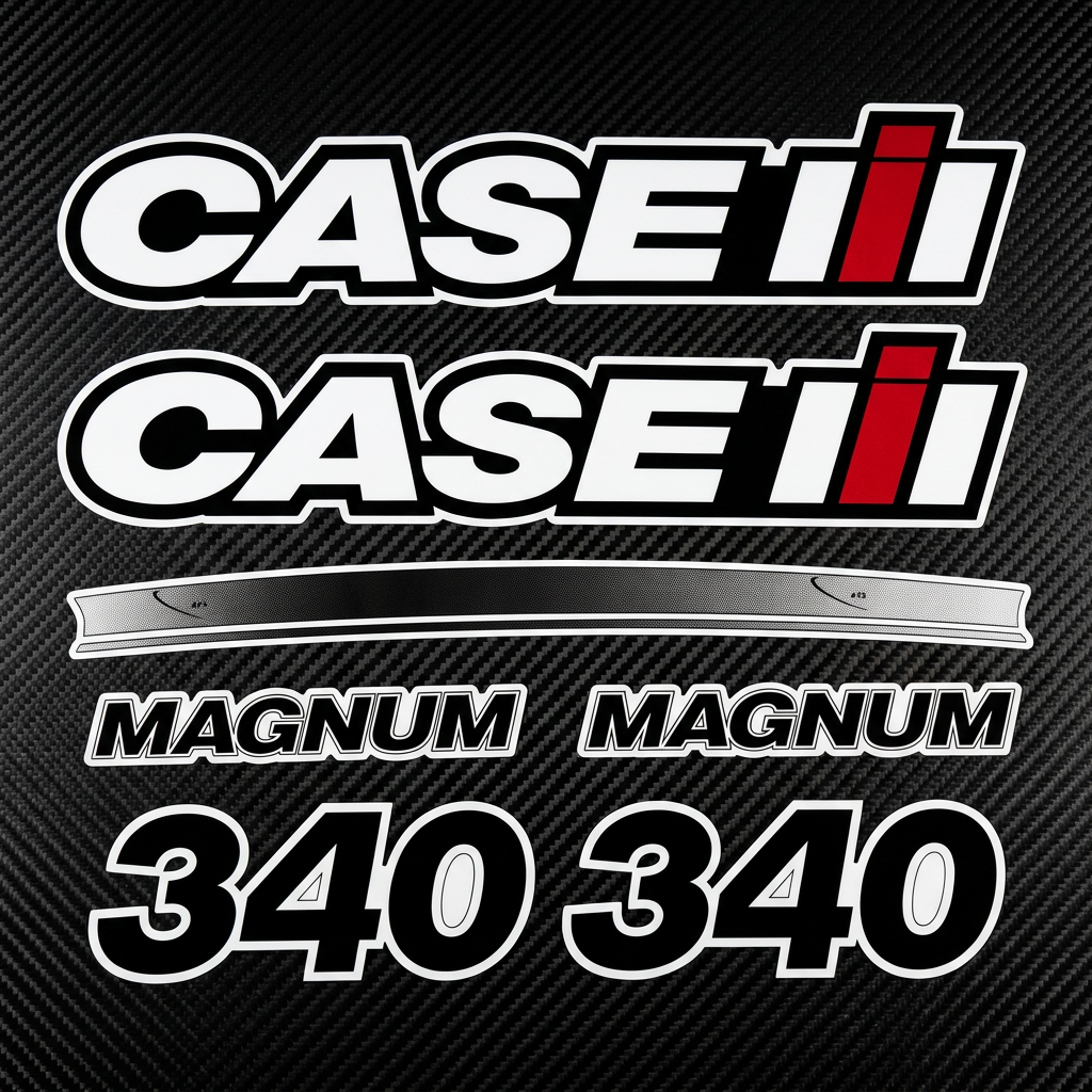 Комплект наклейок для трактора Case IH Magnum 340 — фото 2